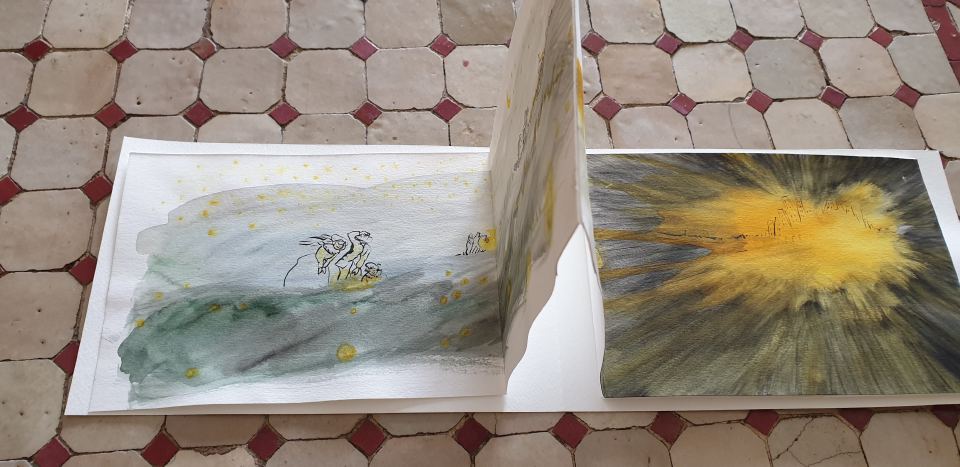 Livre illustré de l'histoire pour Enora