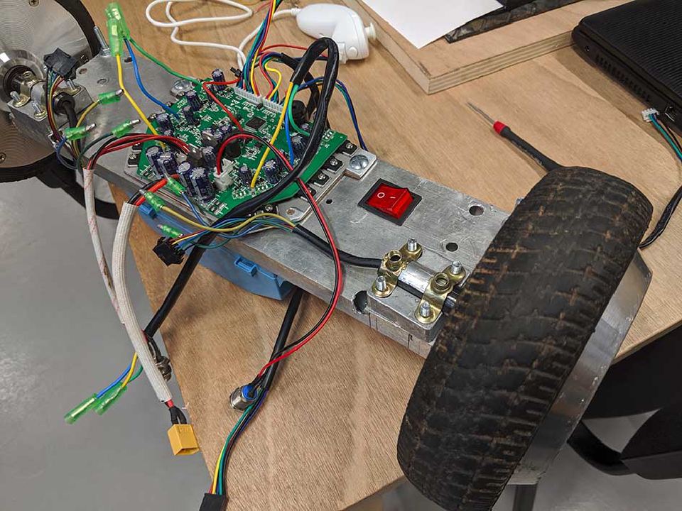 Hoverboard démonté - 2